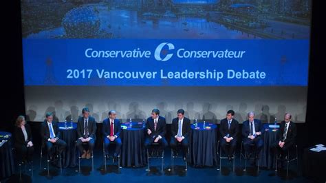 Conservatives spar over carbon tax at leadership debate in Vancouver ...