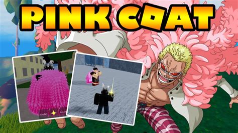 Pink Coat "How to get it" - Blox Fruits - YouTube