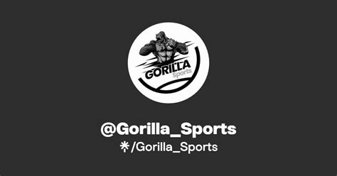 @Gorilla_Sports's link in bio | Instagram and socials | Linktree