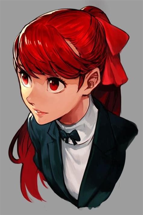 Kasumi Yoshizawa by hankuri | Megami Tensei - Persona | Persona, Persona 5 joker, Persona 5