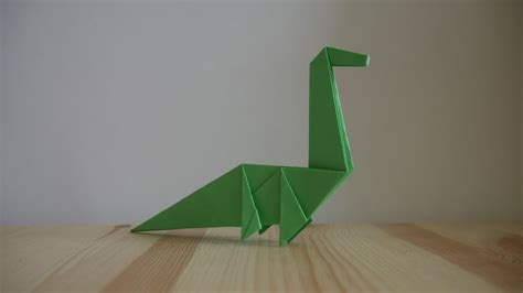 Easy Dino Origami