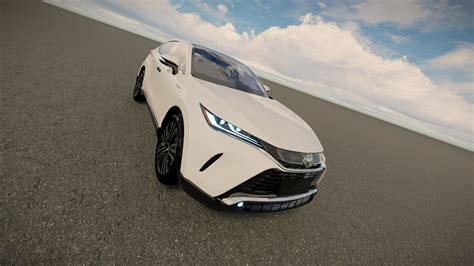 Toyota Harrier 2022 - 3D Model by AlphaGroup