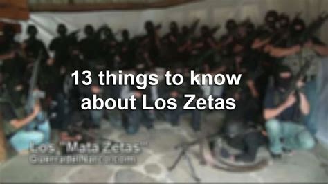 13 things to know about Los Zetas drug cartel