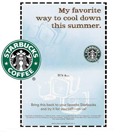 Printable Coupons For You: The Starbucks Coupons