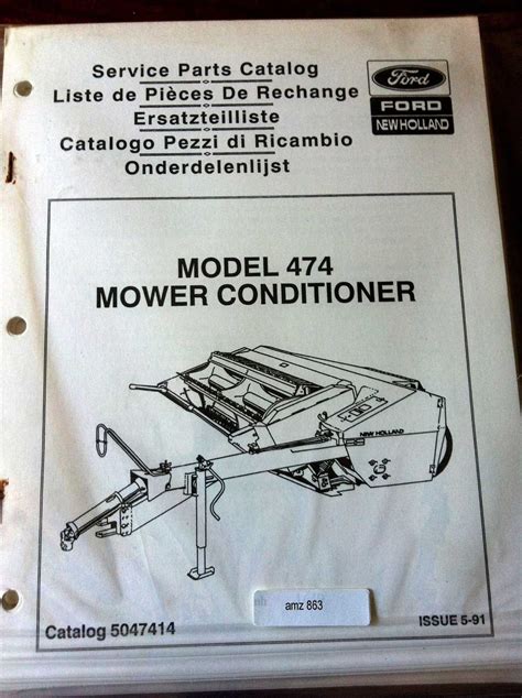 A Comprehensive Guide to Understanding New Holland Haybine Parts Diagram