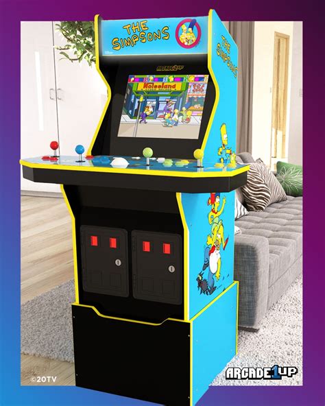 THE SIMPSONS ARCADE 1UP WITH RISER, ARCADE 1UP - Walmart.com - Walmart.com