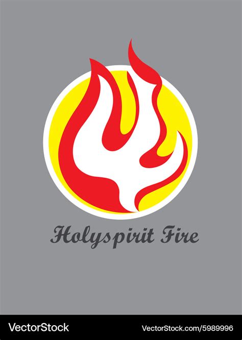 Fire Holy Spirit Logo