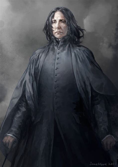 Professor Snape by JaneMere on DeviantArt