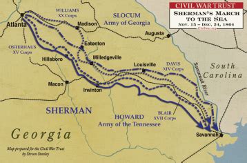 The Strategic Significance of Sherman’s March to the Sea – War & Warfare