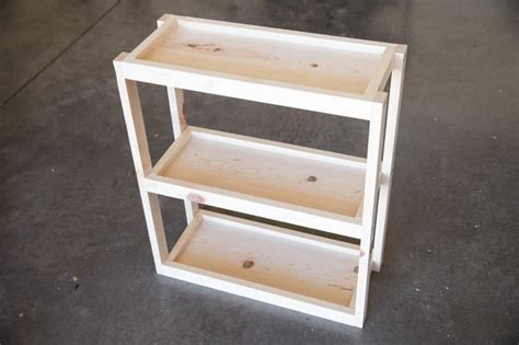 How To Build A Simple Wooden Display Shelf - Addicted 2 DIY