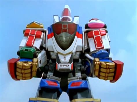 Power Rangers Spd Megazord Transformations All