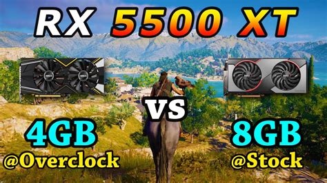 RX 5500 XT 4GB @OC vs RX 5500 XT 8GB @Stock | 1080p 1440p PC Gaming ...