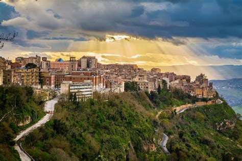 Enna, Sicily; a historic hilltop town with breathtaking views