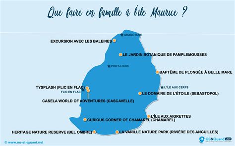 43 Lieux à Visiter à L'île Maurice: Que Faire ? Où Aller ? Carte ...