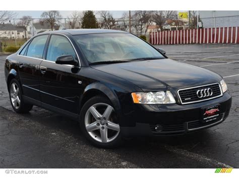 2004 Brilliant Black Audi A4 3.0 quattro Sedan #62097888 | GTCarLot.com ...