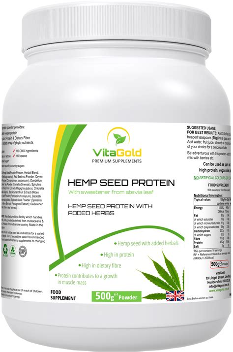 HEMP SEED PROTEIN | VitaGold