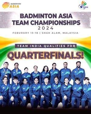 India upset China 3-2 to enter Badminton Asia Team Championships ...