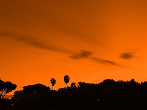 Orange sunset by smc