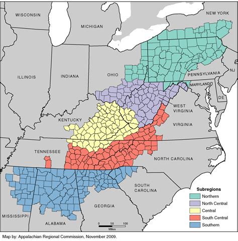 Survey Report Reveals Disparities In Appalachian Subregions - West ...