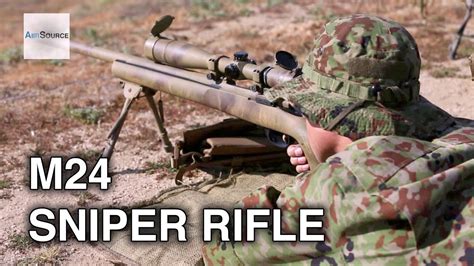 US Marines, JGSDF Shooting Drills. M24 Sniper Weapon System. - YouTube