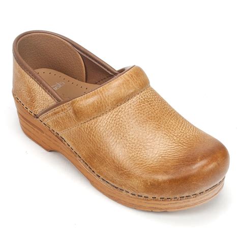 Dansko Professional Distressed Women's Leather Anti-Fatigue Clog ...