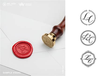 Wax Seal Stamp Design - Bel Koo - Logo Design, Brand Identity Design, Web Design, Malaysia.