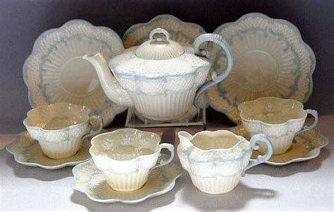 Belleek Erne tea set (With images) | Belleek, Irish pottery, Belleek pottery