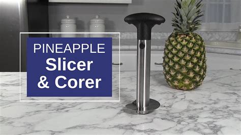 Pineapple Corer - Easy Comforts - YouTube