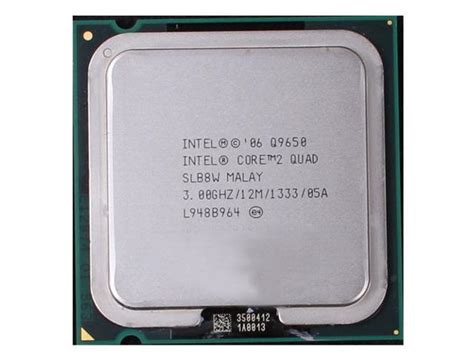 Intel Core 2 Quad Q9650 3.0 GHz 12 MB Cache 95W Quad-Core Processor SLB8W LGA775 desktop CPU ...