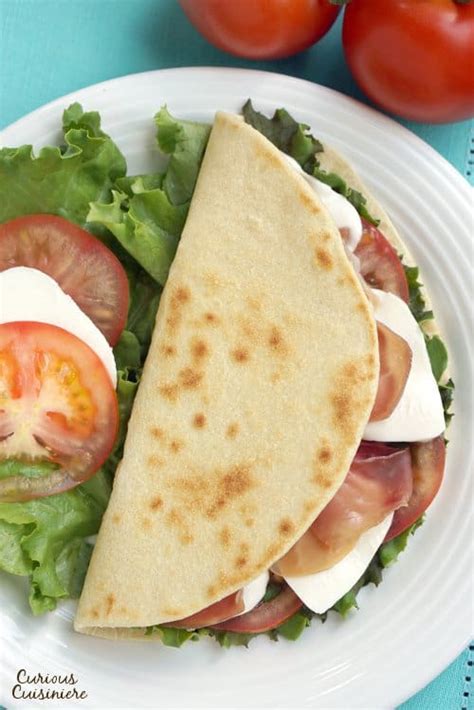 Piadina (Italian Flatbread for Sandwiches) • Curious Cuisiniere