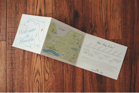 welcome card | map and wedding weekend itinerary | destination wedding | Wedding weekend ...