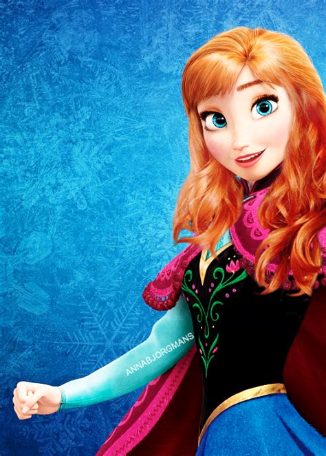 Anna with her hair down! | Disney, Disney princess, Disney animation