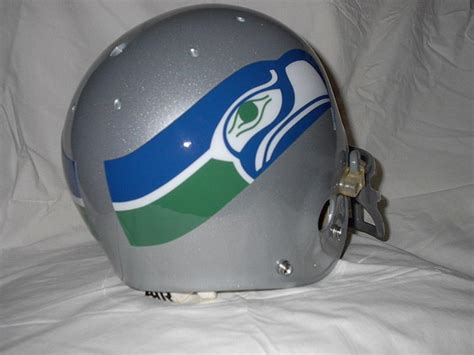 Throwback Seattle Seahawks Helmet