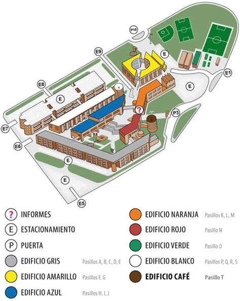 Alumnos el Campus Mapa del Campus | IBERO