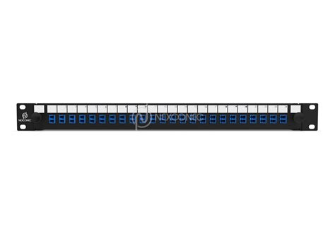 1U 24 Ports SC SX / LC DX Sliding Patch Panel - SPP24S