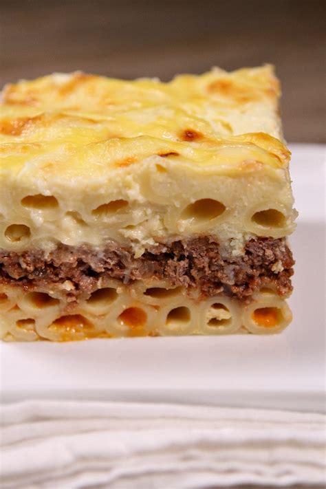 Pastitsio (Greek Lasagna) - Recipe Girl