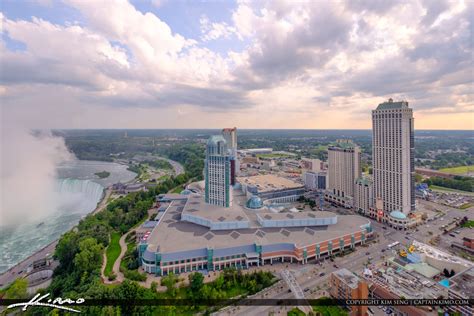 Skylon Tower Niagara Falls Ontario Canada Niagara Skyline | Royal Stock ...