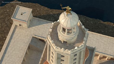 3D Lighthouse of Alexandria model - TurboSquid 1744184