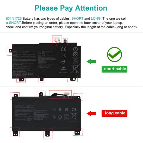 Battery B31N1726 for ASUS TUF Gaming FX505DT FX505DV FX505DU FX505DY FX505GT AU | eBay