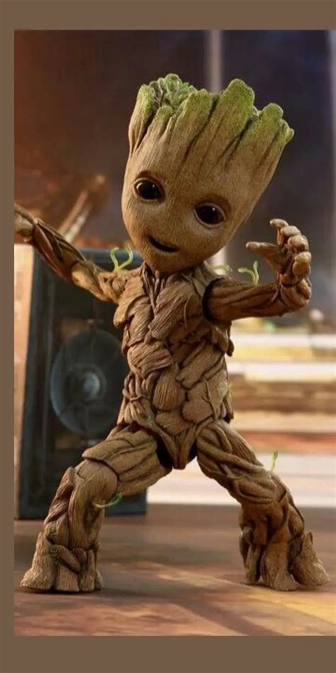 Baby Groot Cutest New Wallpaper | Guardian's Of Galaxy | WaoFam