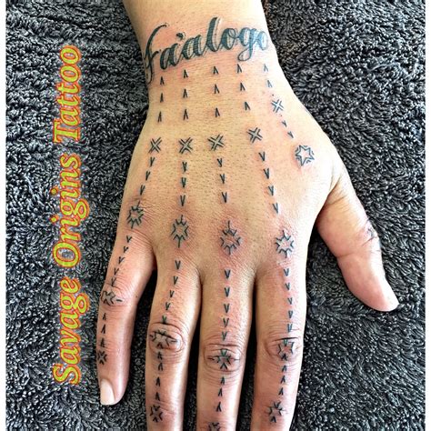 Samoan hand tattoo | Hand tattoos for women, Hand tattoos, Hand tattoos for guys