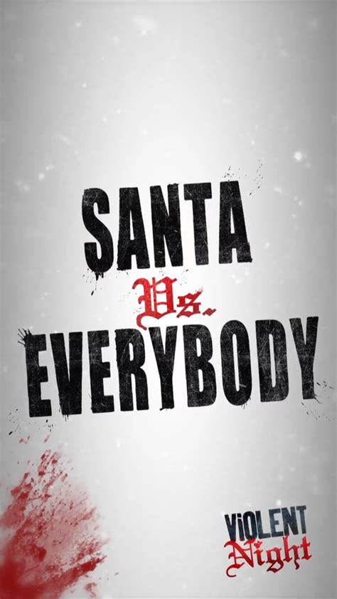 Violent Night on Twitter: "Santa’s running through these guys like a ...