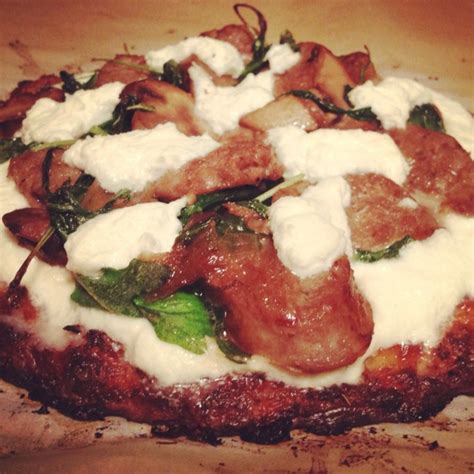 Low Carb Ricotta Cheese Pizza Recipe