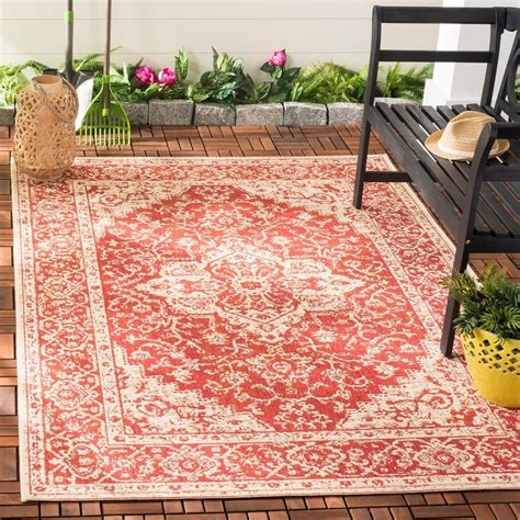 Safavieh Beach House BHS137 Indoor/Outdoor Area Rug - Walmart.com ...