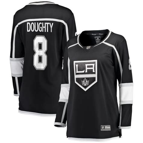 Women's Los Angeles Kings Drew Doughty Fanatics Branded Black Breakaway Player Jersey