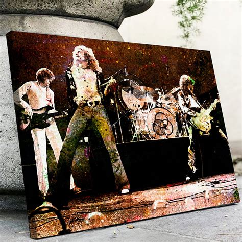 Live Led Zeppelin Canvas Set – Legendary Wall Art