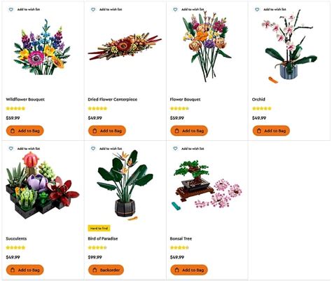 LEGO Botanical Collection – Tips from LEGO Designers