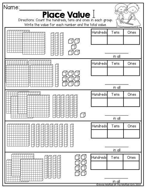 Grade 1 Hundreds Tens And Ones Worksheets – Kidsworksheetfun