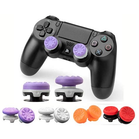 Thumb Grips para ps5 playstation 5, extensores de cubierta de Joystick FPS para mando de PS4 ...