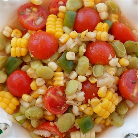 Happier Than A Pig In Mud: Pickled Succotash Salad